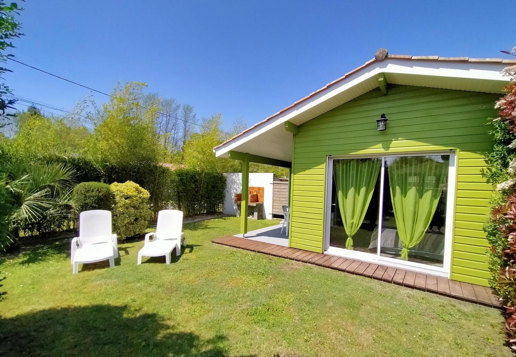 Gîte Les Bambous 2 pers 15 min océan calme jardin parking wifi Brach Exterior foto